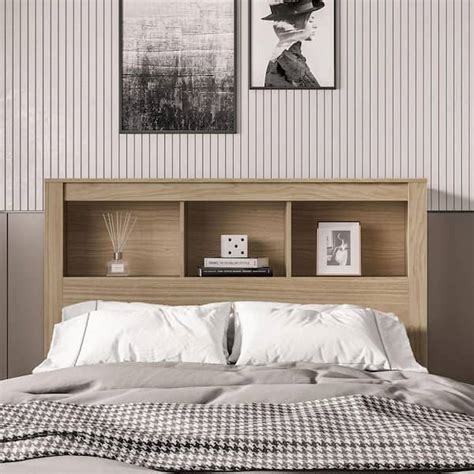 Light Oak Full Size Headboard