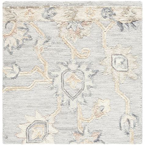 Light Oriental Wool Rug