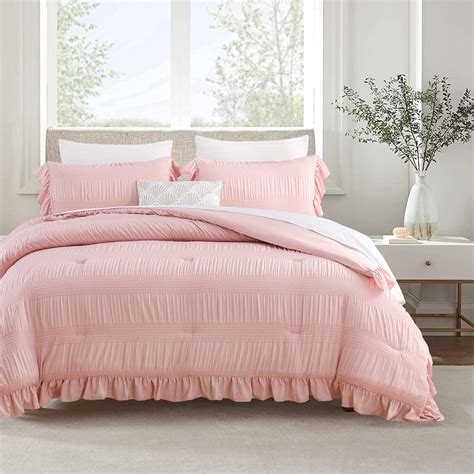 Light Pink Bedspread Queen