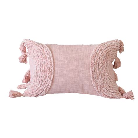Light Pink Boho Pillows