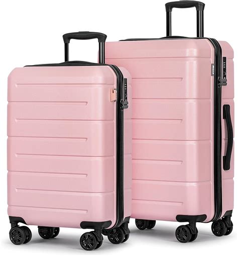 Light Pink Hard Suitcase