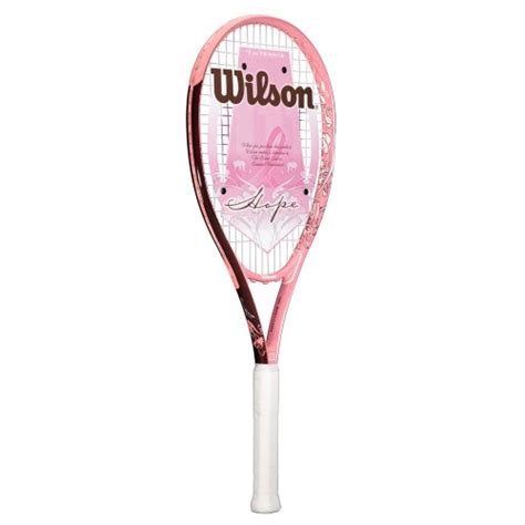 light pink tennis racket