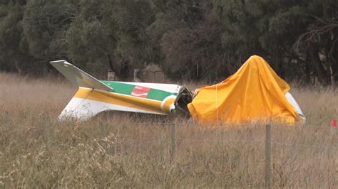 light plane crashes near canberra