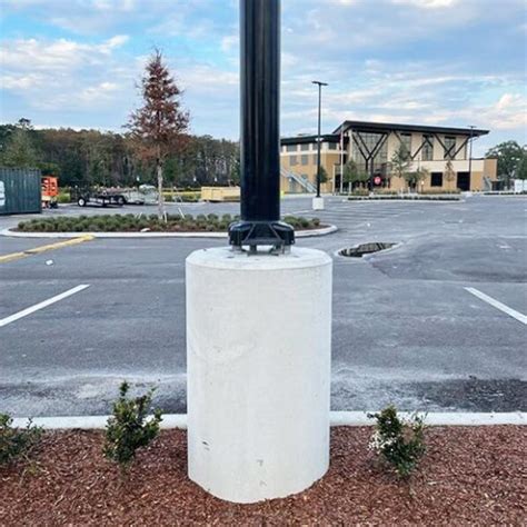 Light Pole Base Cages