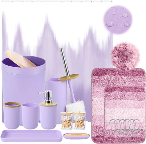 Light Purple Bathroom Sets
