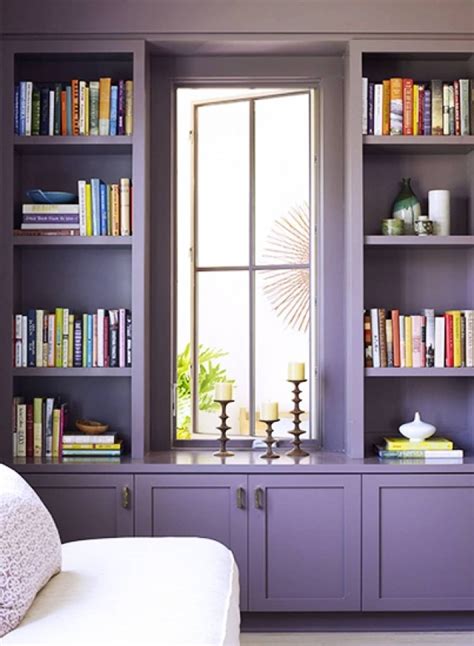 Light Purple Bookcase