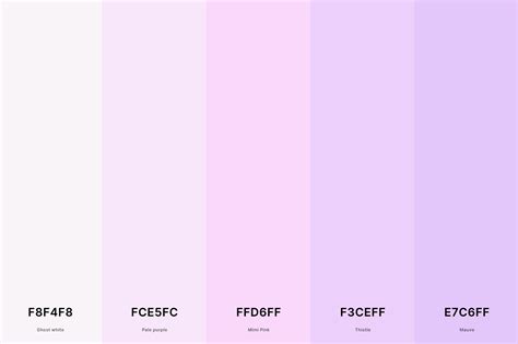 light purple color code hex code