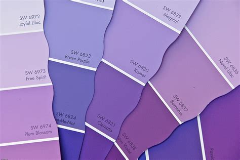 light purple paint colors