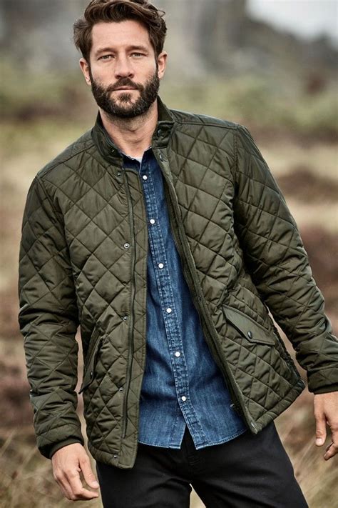 light quilted jacket men's