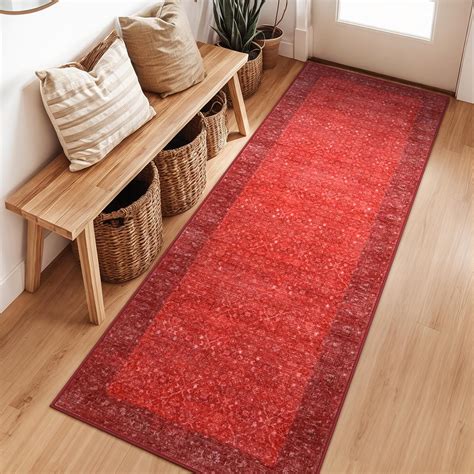 Light Red Runner Rug
