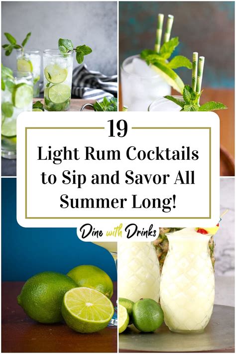 Light Rum Recipes