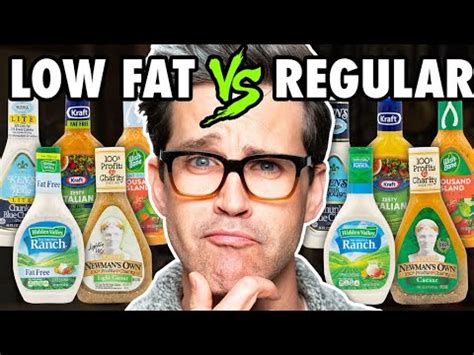 Light Salad Dressing Vs Regular