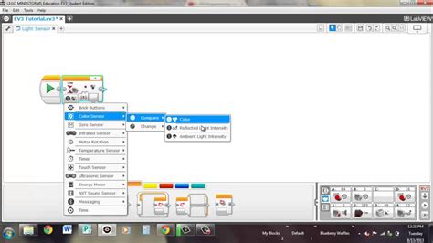 Light Sensor Ev3 Program
