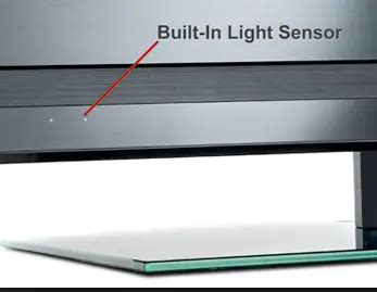 Light Sensor On Samsung Tv