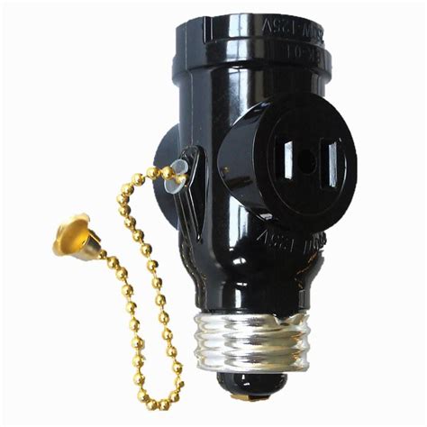 Light Socket Pull Chain Adapter