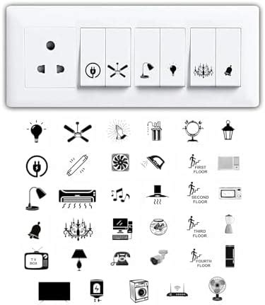 Light Switch Design Sticker
