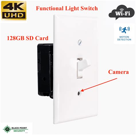 Light Switch Hidden Camera