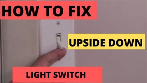 Light Switch On Off Up Down