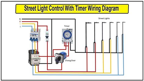 Light Timer Circuit Diagram Light Timer Wiring Diagram