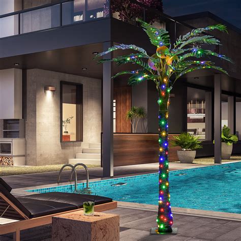 Light Up Artificial Palm Tree