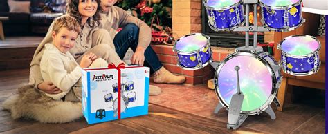 Light Up Drum Set