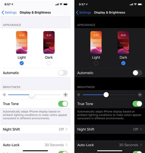 How To Switch Between Light And Dark Display On Iphone