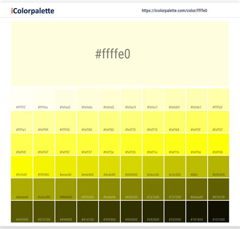 light yellow colour code in html