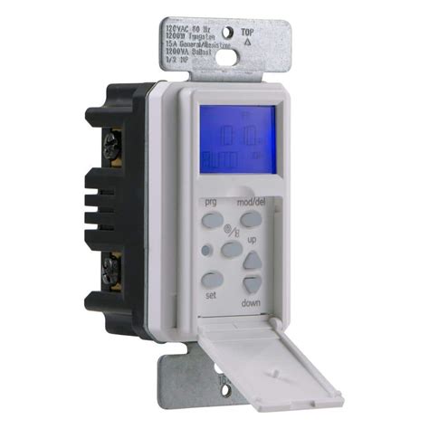 myTouchSmart Simple Set InWall Digital Timer26893P1 The Home Depot
