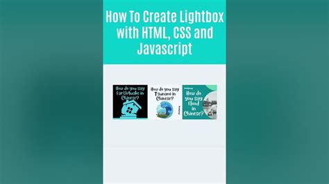 Lightbox Html