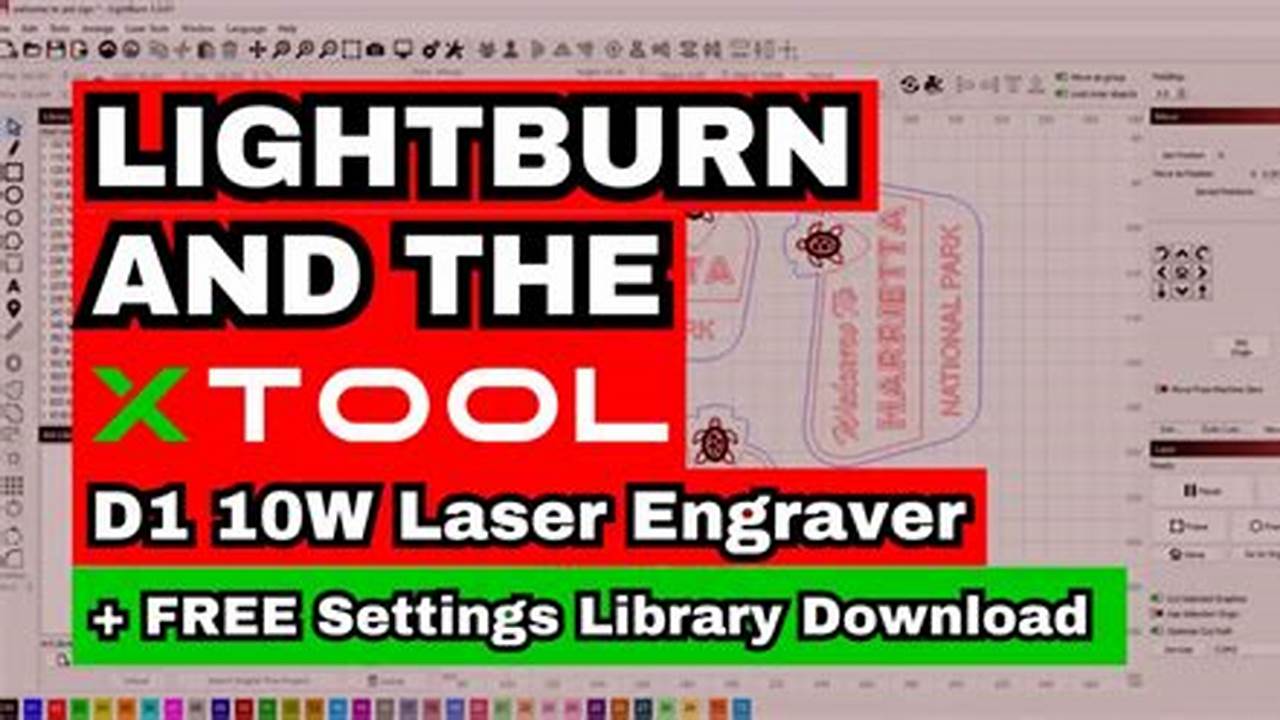 Master Laser Cutting and Engraving with LightBurn Software for XTool D1