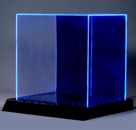 lighted acrylic display case