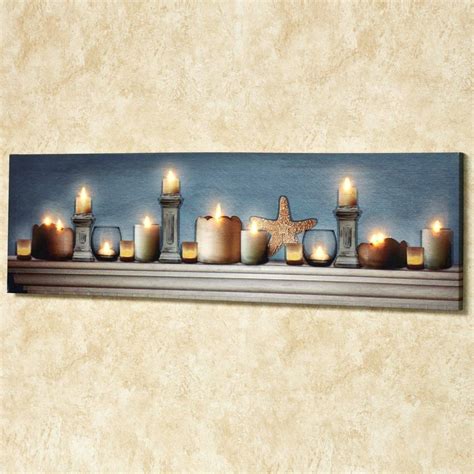 Lighted Beach Wall Art