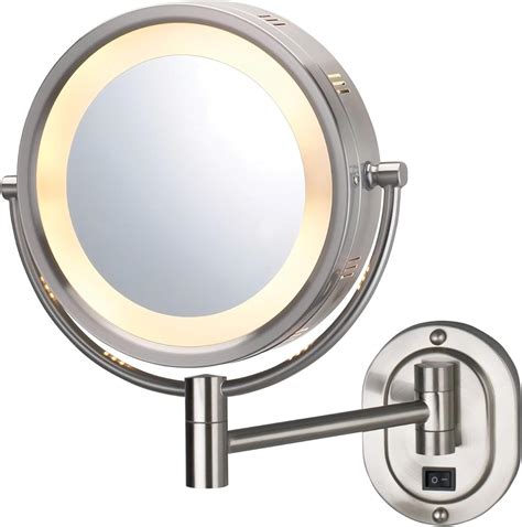 Lighted Hardwired Makeup Mirror