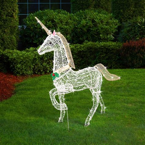 Lighted Outdoor Unicorn
