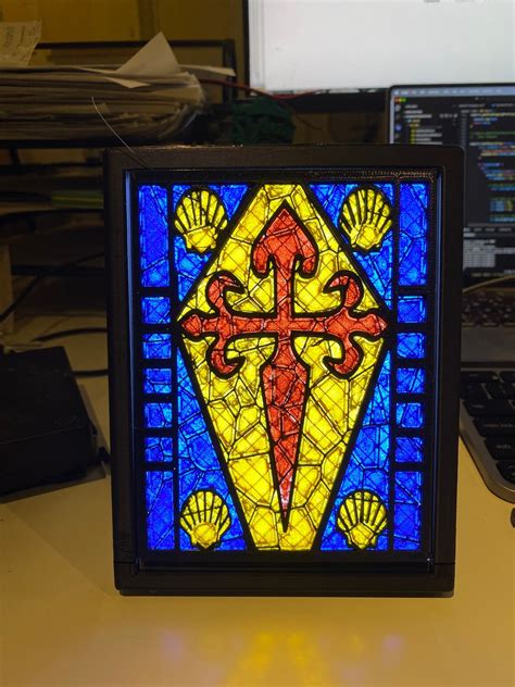 Lighted Stained Glass