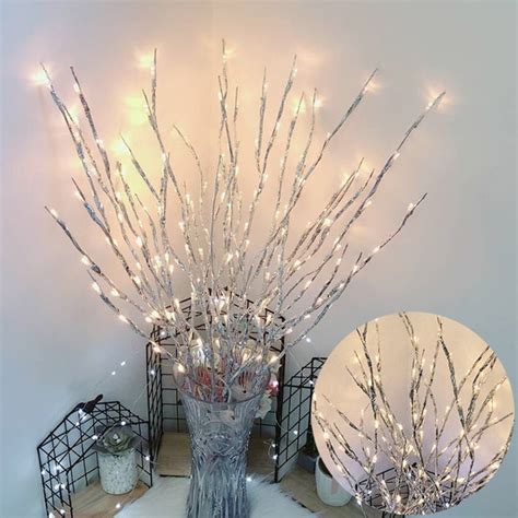 Lighted Tree Branches Decor