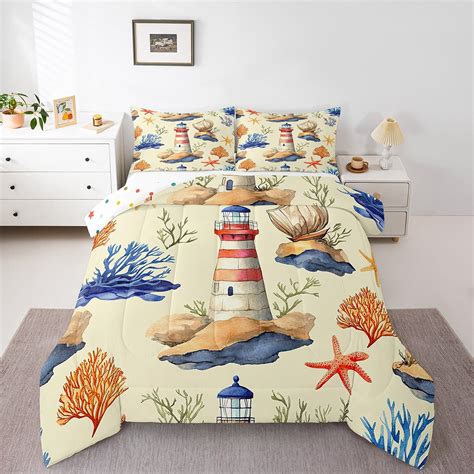 Lighthouse Comforter Set King
