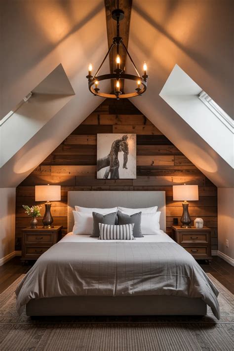 Lighting Attic Bedroom