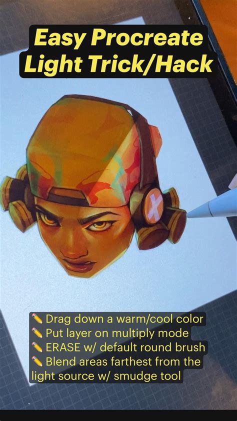 Lighting Effects In Procreate