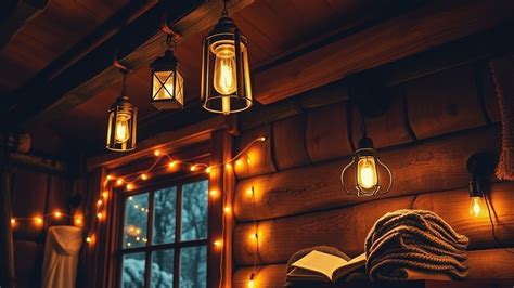lighting for a cabin