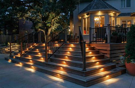 Lighting For Outdoor Deck Steps