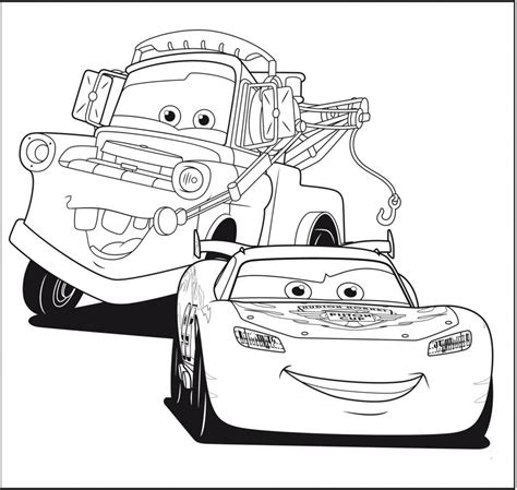 Lightning Mcqueen Coloring Page Coloring Home