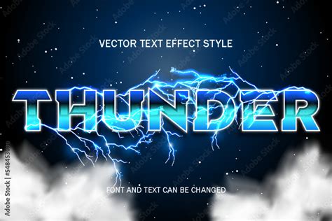Lightning And Thunder Word