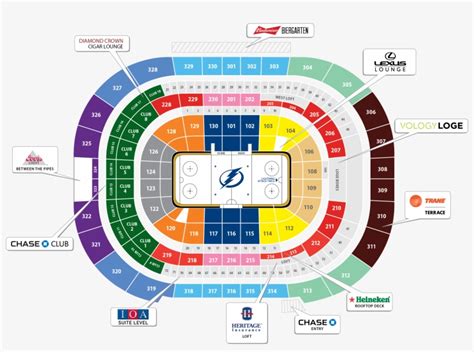 lightning arena seating chart