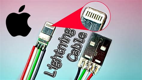 Lightning Cable Colour Code