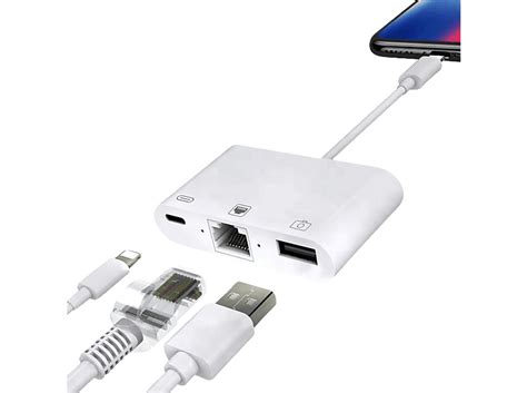Lightning Ethernet Usb Adapter
