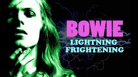 lightning frightening david bowie