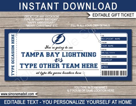 Lightning Game.tickets