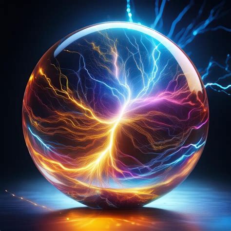 Lightning Glass Ball