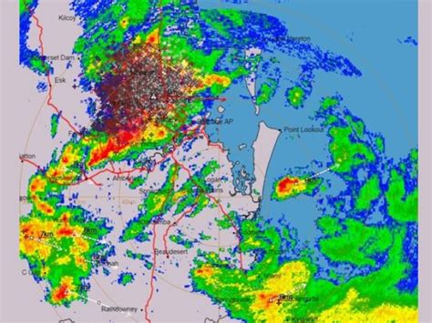 Lightning Map Brisbane